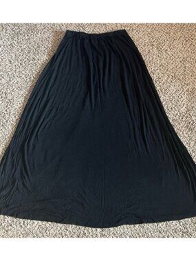 SHEIN Women's Black Maxi‎ Skirt Size Medium